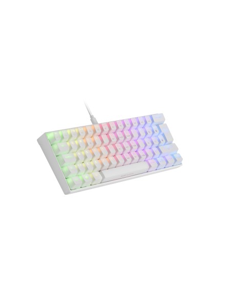 Mars Gaming MKMINIWBRES Teclado Mecánico Ultra-Compacto Full RGB Chroma Switch OUTEMU PRO Marrón Blanco Idioma Español