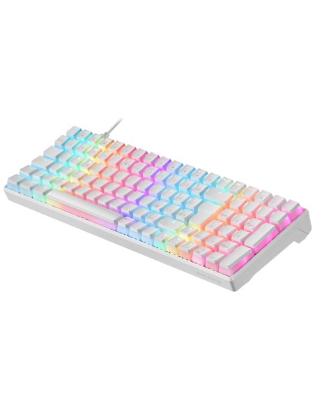 Mars Gaming MKULTRA Mecánico Blanco RGB