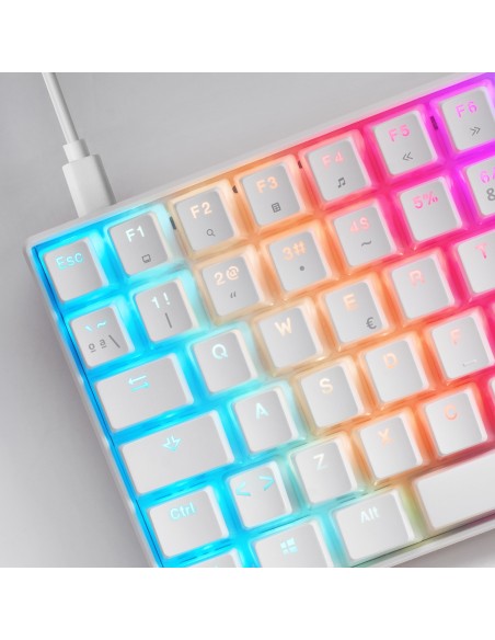 Mars Gaming MKULTRA Mecánico Blanco RGB