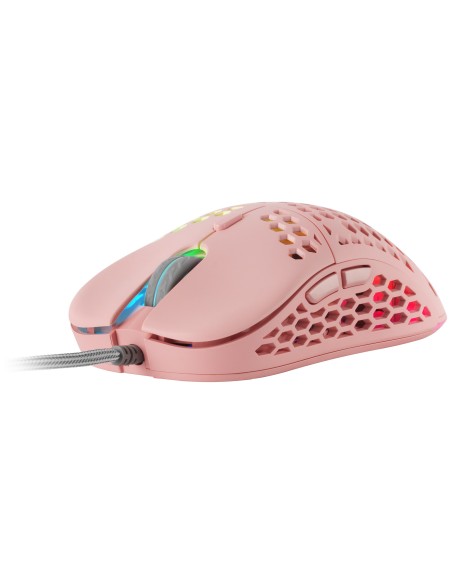 Mars Gaming MM55P 12800DPI Rosa
