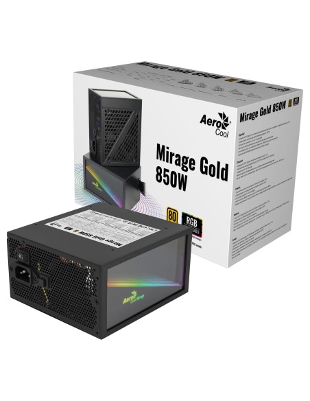 Aerocool Mirage 850W ATX 80 Plus Gold Negra