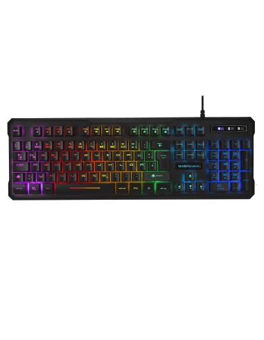 Mars Gaming MK218DE teclado USB QWERTZ Alemán Negro