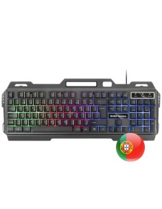 Mars Gaming MK120PT FRGB Portugués Negro