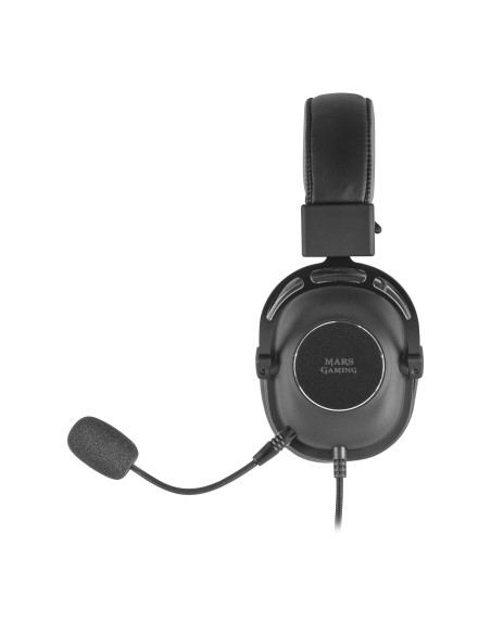 Mars Gaming MH6 auricular y casco Auriculares Diadema Conector de 3,5 mm Negro