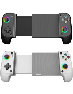 Gamepad Bluetooth Mars Gaming Mgpx Para Smartphones Y Multiplataforma Usb-c 8h Bateria Rgb Blanco