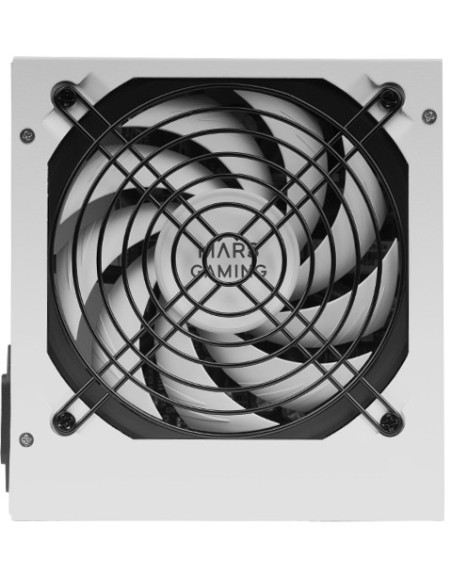 Fuente De Alimentacion Tacens Mars Gaming Mpiii550pw Efic. 85% Ai-rpm Apfc Digital Fbd 120mm Blanco