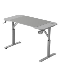 Mesa Mars Gaming Mgd Ergo 120 Regulable En Altura Tablero Blanco 120x60 Chasis De Acero Alf. Xxl