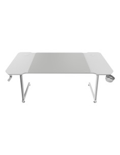 Mesa Mars Gaming Mgd X140 Chasis De Acero Tablero Blanco 140x60 Diseño Fibra Carbono Alf. Xxl