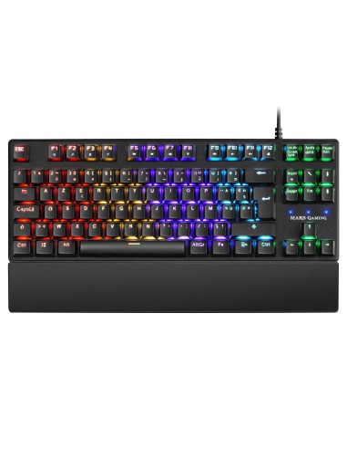Mars Gaming MKXTKLBFR teclado USB Francés Negro