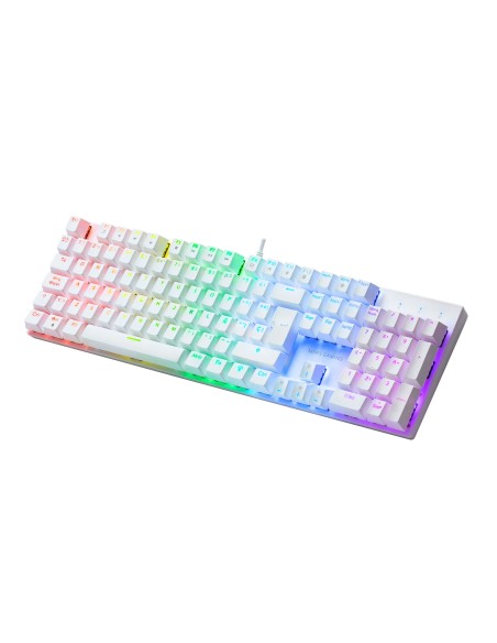 Teclado Mecanico Mars Gaming Mk422 Italiano White Switch Marron Pr De 100hz Anti-ghosting Avanzado