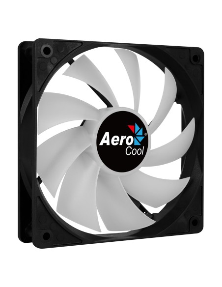 Ventilador Aerocool Frost 12 12 cm Negro, Blanco
