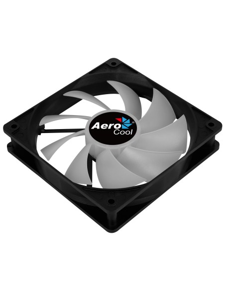 Ventilador Aerocool Frost 12 12 cm Negro, Blanco