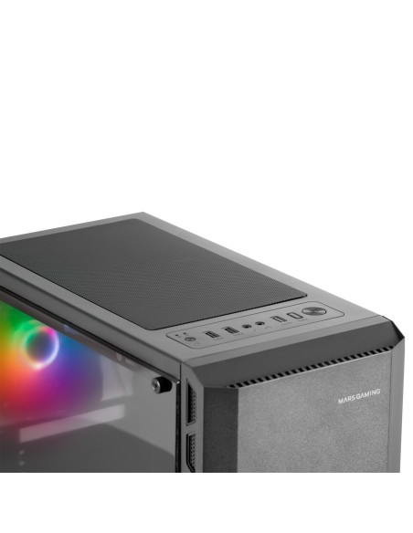Mars Gaming MC-X2 ATX Negra RGB