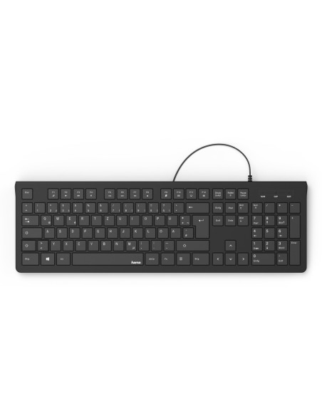 Hama Teclado con cable KC-200 ESP