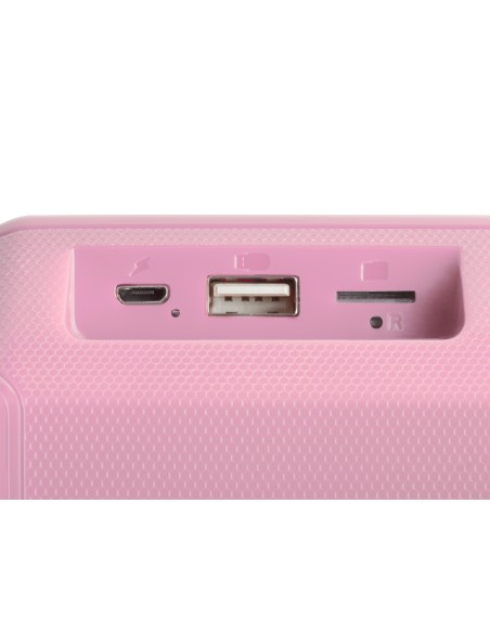 Mars Gaming MSBAXP, Altavoz Bluetooth 5.0 Compacto Rosa