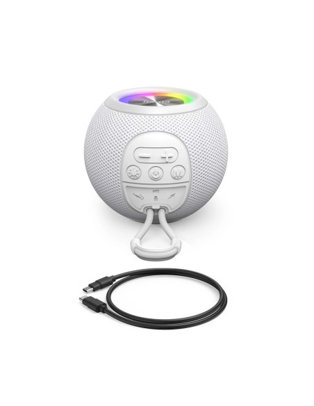 Altavoz hama ball shape mono blanco