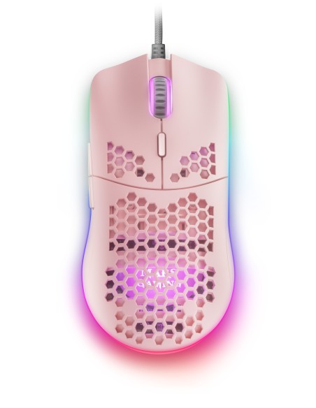 Mars Gaming MMAX 12400DPI Rosa RGB