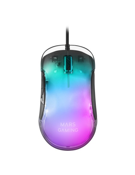 Mars Gaming MMGLOW 12800DPI Negro RGB