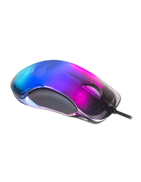 Mars Gaming MMGLOW 12800DPI Negro RGB