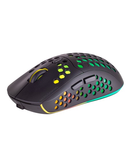 Mars Gaming MMW3 Inalámbrico 3200DPI Negro RGB
