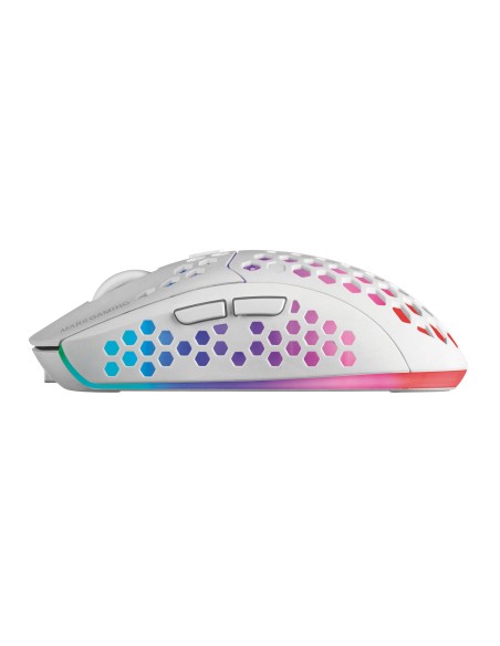 Mars Gaming MMW3W Inalámbrico 3200DPI Blanco RGB