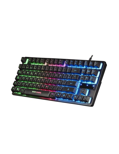 Mars Gaming MCPTKLES Membrana Negro RGB