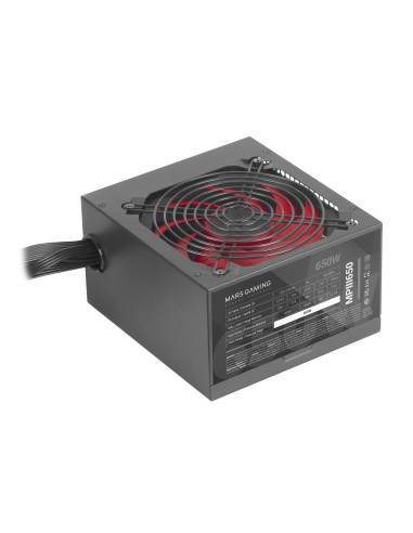 MARS GAMING Fuente Alimentacion MPIII 650W,Silent