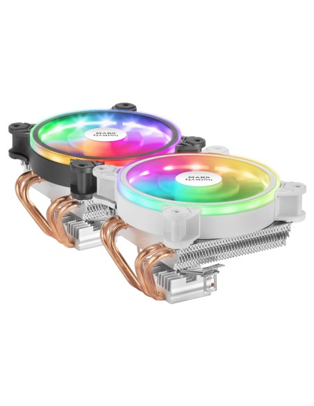 Disipador Mars Gaming MCPU220 12 cm Blanco