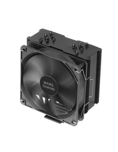 Disipador Mars Gaming MCPUPRO Disipador CPU Profesional 6 Heatpipes HCT TDP 200W Ventilador 12cm