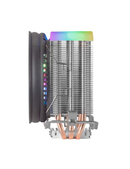 Disipador Mars Gaming MCPU33 CPU Dual FRGB 3 Heatpipes HCT TDP 140W, 11cm