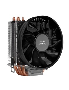 Mars Gaming MCPUBK Disipador CPU 4 Heatpipes HCT TDP 160W Ventilador Ultra-silencioso PWM 11cm Negro