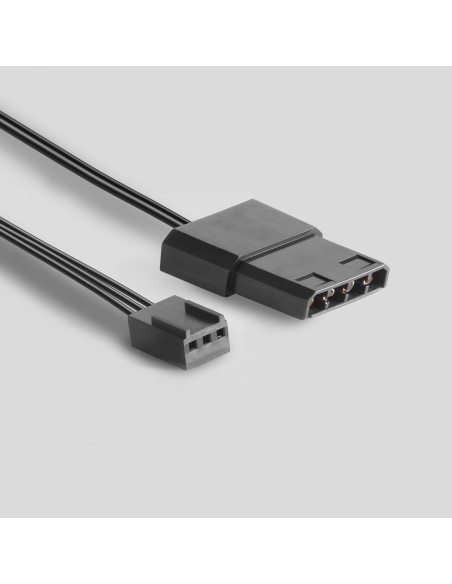 Ventilador Mars Gaming MF-DUO Kit 2 Ventiladores FRGB Rainbow 360° Ultra-silencioso Doble Conexión 3PIN + 4PIN Negro