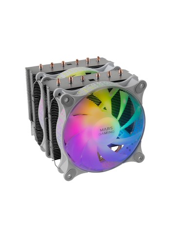 Disipador MARS GAMING COOLER MCPU-X 6X HP 300W WHITE