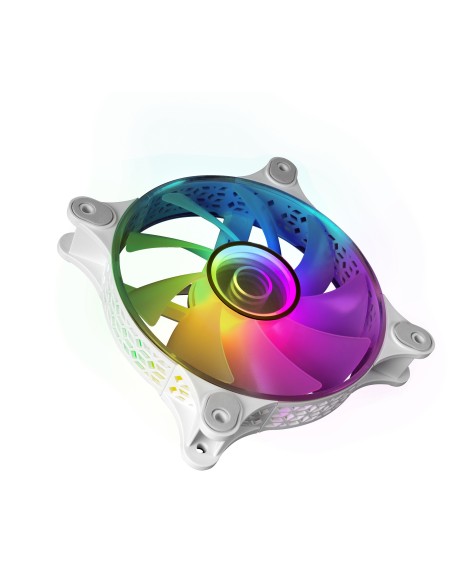 Ventilador MARS GAMING ARGB MF-3D White