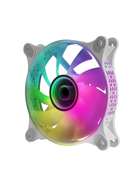 Ventilador MARS GAMING ARGB MF-3D White