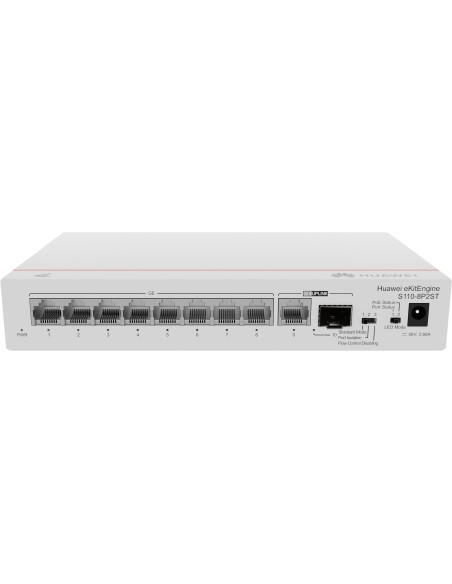 Huawei S110-8P2ST Switch 8xGE PoE+ 1xGE SFP