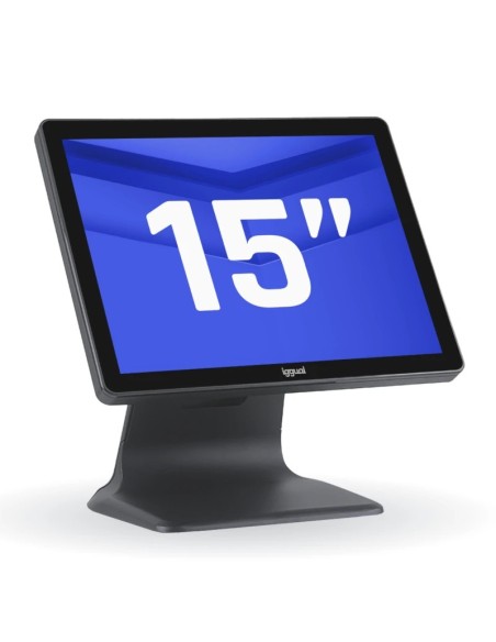 iggual TPV AIO 15" J4125 4GB 6USB 1000Mbps sin SO