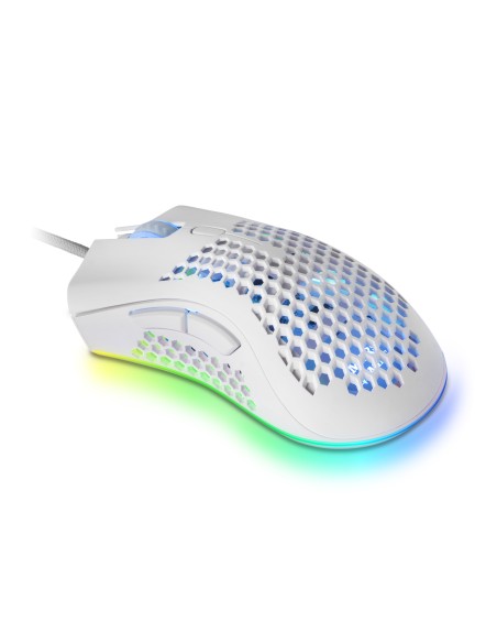 Mars Gaming MMEXW 32000DPI Blanco RGB