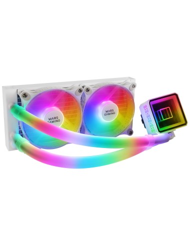 Refrigeración Líquida MARS GAMING Cooler ML-ULTRA240 FULL ARGB WHITE