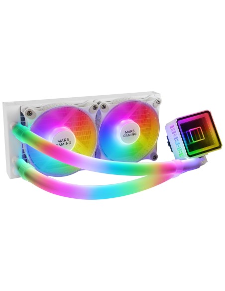 Refrigeración Líquida MARS GAMING Cooler ML-ULTRA240 FULL ARGB WHITE