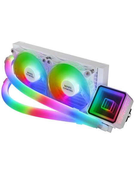 Refrigeración Líquida MARS GAMING Cooler ML-ULTRA240 FULL ARGB WHITE