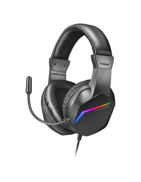 Auriculares Mars Gaming MH122 negros para PS4 y PS5