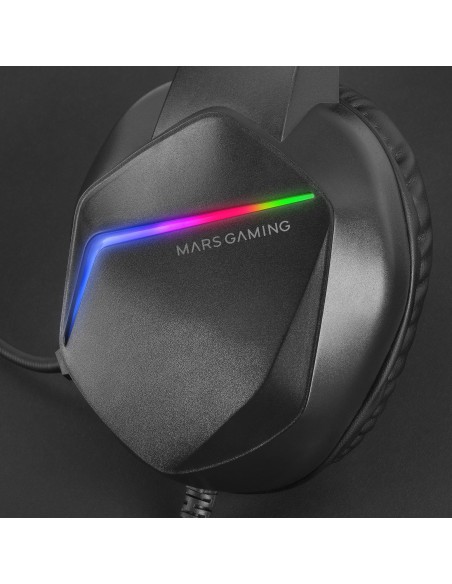 Auriculares Mars Gaming MH122 negros para PS4 y PS5