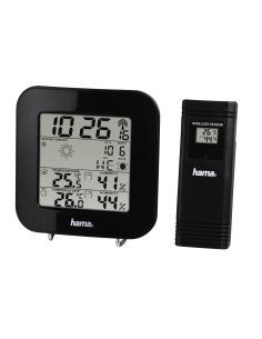Hama Estación MeteorológicaÂ EWS-200 en color negro