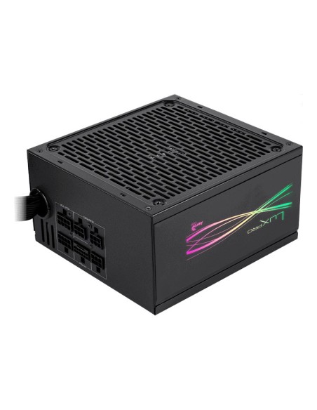 Fuente De Alimentacion Atx Modular Aerocool Lux Pro 750w Certificado 80+ Bronze Apfc Vent. 14cm Rgb