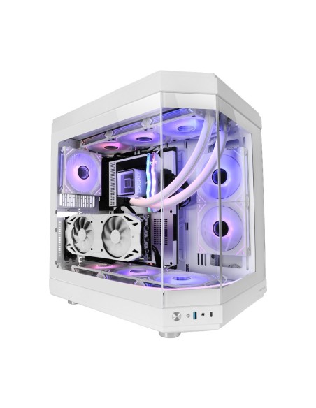 Mars Gaming Atx MC-3T Triple Cristal Azul