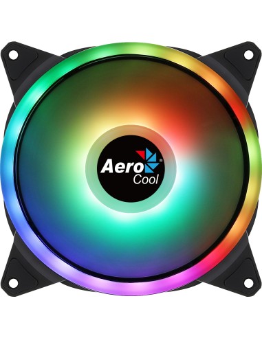 Aerocool Duo 14 Carcasa del ordenador Ventilador 14 cm Negro