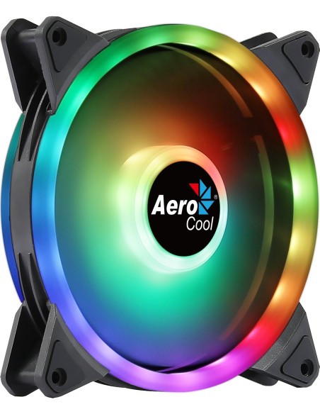 Aerocool Duo 14 Carcasa del ordenador Ventilador 14 cm Negro