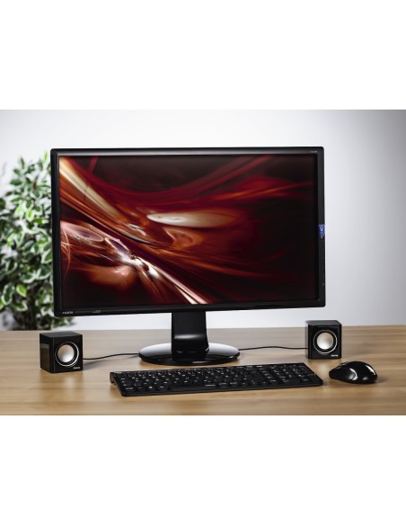 Altavoces pc hama sonic mobil 185 negro