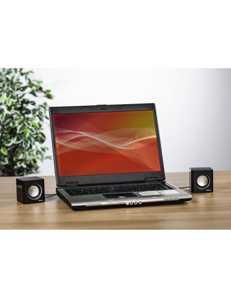 Altavoces pc hama sonic mobil 185 negro